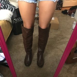 Over the knee boots